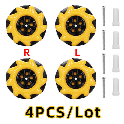 4pcs/lot 60mm Mecanum Wheel Omni-Directional