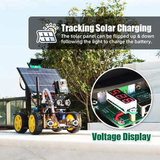 ESP32 Camera Robot For Arduino Solar Tracking Kit – TSCINBUNY