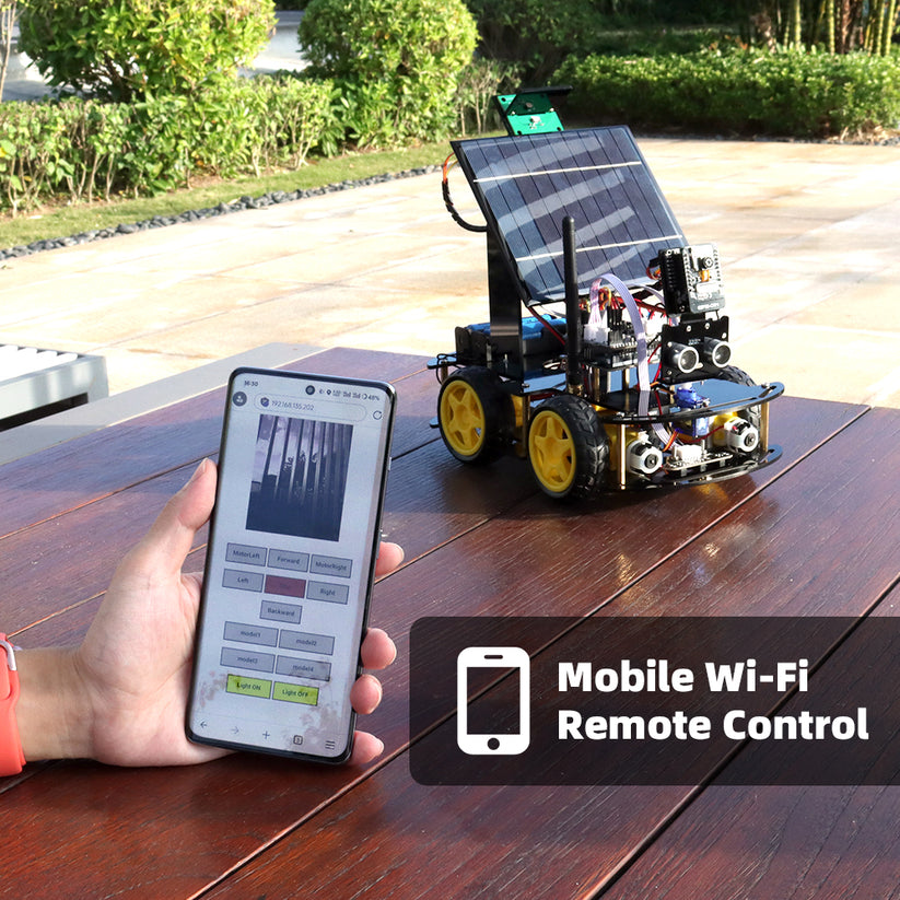 ESP32 Camera Robot For Arduino Solar Tracking Kit – TSCINBUNY