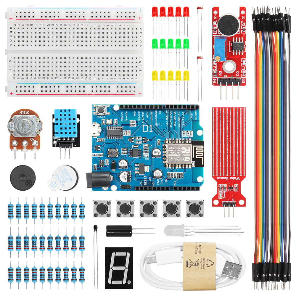 Arduino ESP8266 WIFI D1 Starter Kit – TSCINBUNY