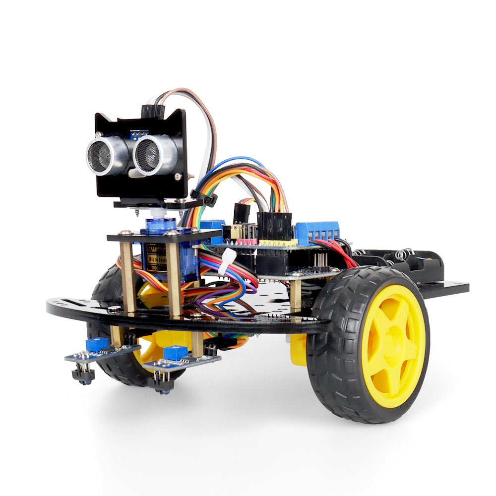 Robot Racing Arduino 2WD Smart Programmable Robot Car Kit For Arduino Uno – TSCINBUNY