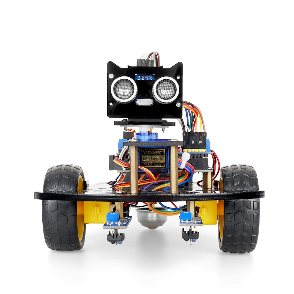 Tscinbuny 2WD Smart Robot Car Kit For Arduino Uno, Programmable Robot ...