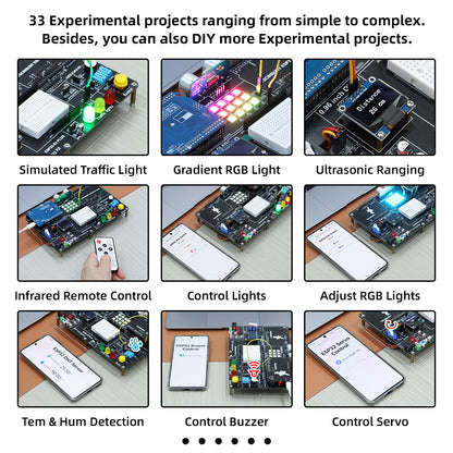 ESP32 & UNO Development Educational Kit