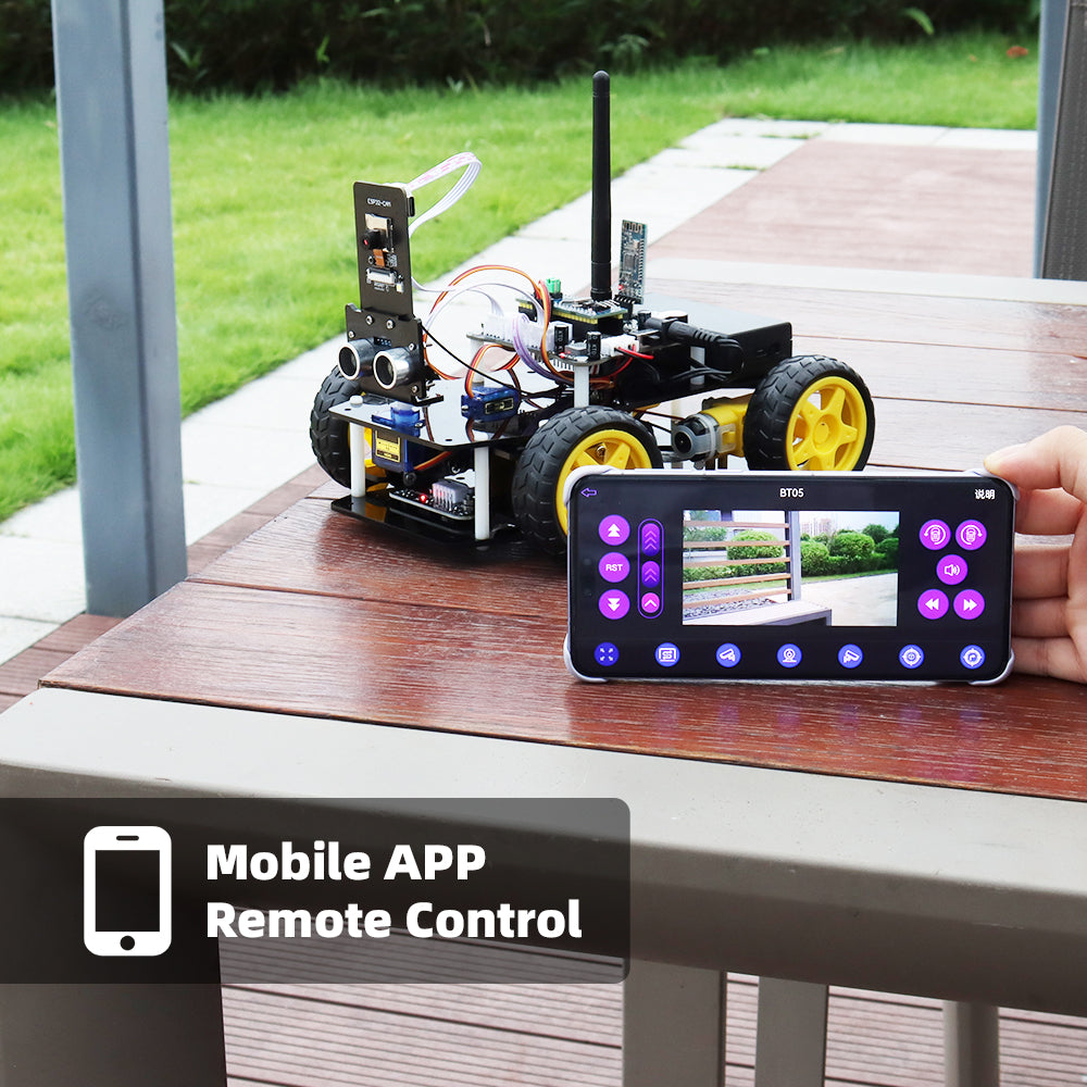 ESP32 Camera Robot STM32 Development Kit – TSCINBUNY