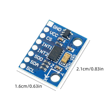 ADXL345 Digital Three-axis Acceleration of Gravity Tilt Module