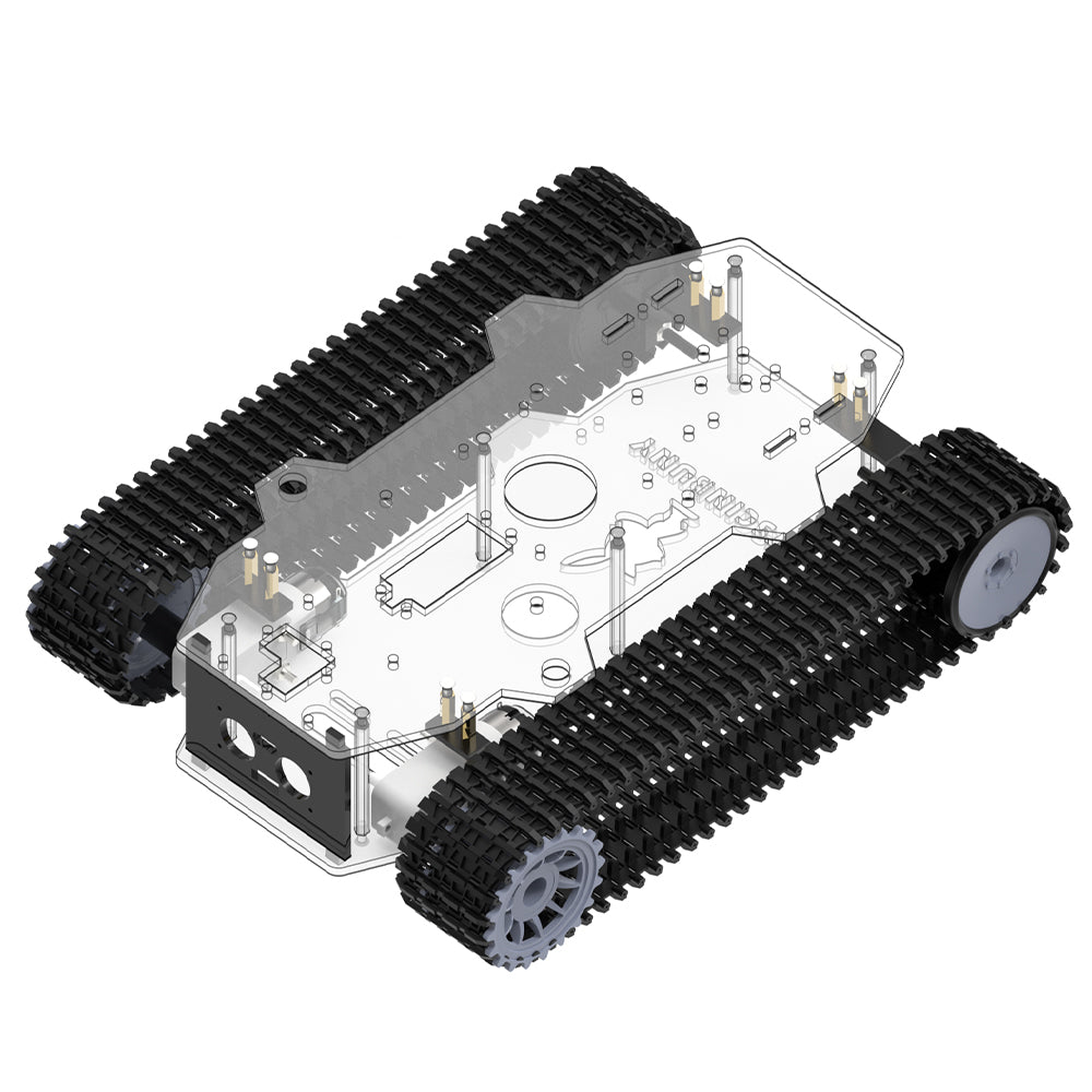 2WD TT Motors Crawler Wheels Kit without Chassis For Arduino Education ...