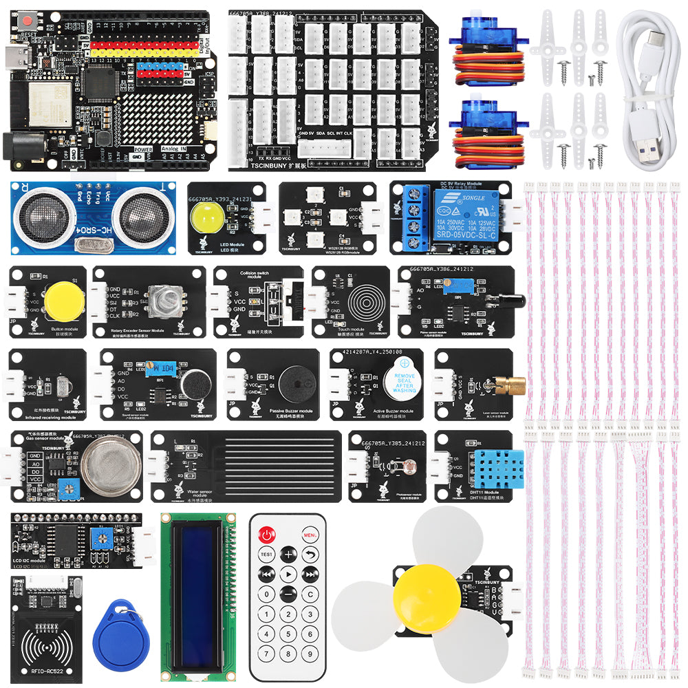 EPS32 Kit for Arduino UNO R4 WIFI with sensors and modules boards ...