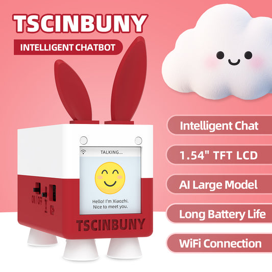DeepSeek XiaoZhi AI Voice Chat ESP32 S3 Automation Robot Kit