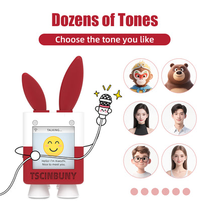 DeepSeek XiaoZhi AI Voice Chat ESP32 S3 Automation Robot Kit