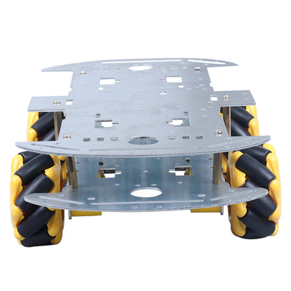 4WD Omni-wheel Robot Car Metal Chassis