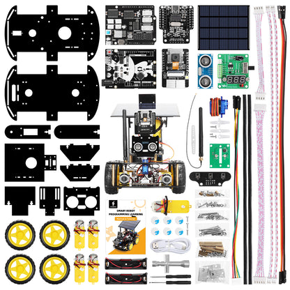 ESP32 Camera Robot For Arduino Solar Tracking Kit