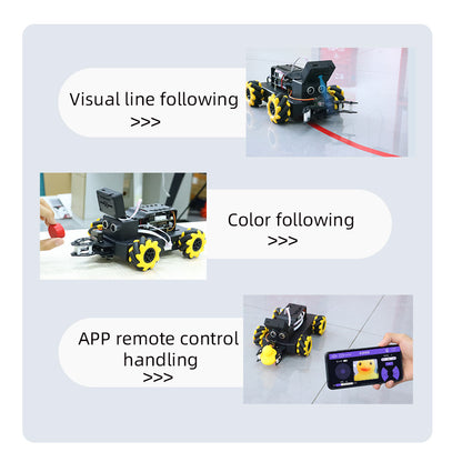 UNO AI Vision Mechanical Gripper Micro Wheel Cart