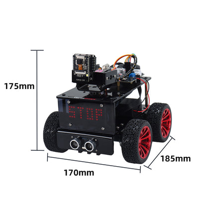 TSCINBUNY STM32 ROS Robot Car Kit with ESP32-CAM, DIY Programmable Electronic Robotics Assembly Model