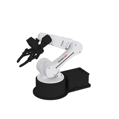 TSCINBUNY 6-DOF Master-Slave Teaching Robotic Arm Kit, Open-Source Robot Manipulator with Motion Recording & Playback