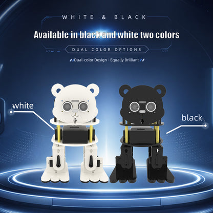 TSCINBUNY Cute Panda Robot, suitable as a holiday gift for children and teenagers as well as educational institutions, supporting programming tools and app control.