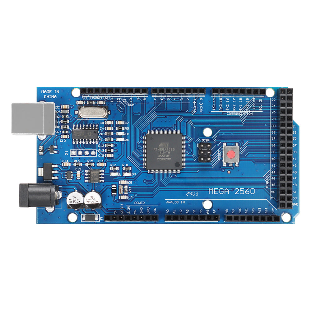 ATmega2560-16AU CH340G AVR USB Development Board For Arduino – TSCINBUNY