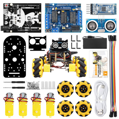 Programmable Arduino Uno R3 Robotics Kit with App and Codes