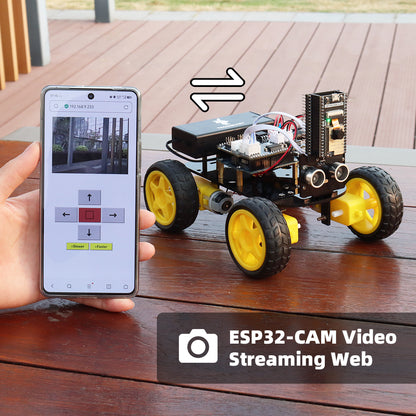 ESP32 Camera Robot for Arduino Uno Starter Kit