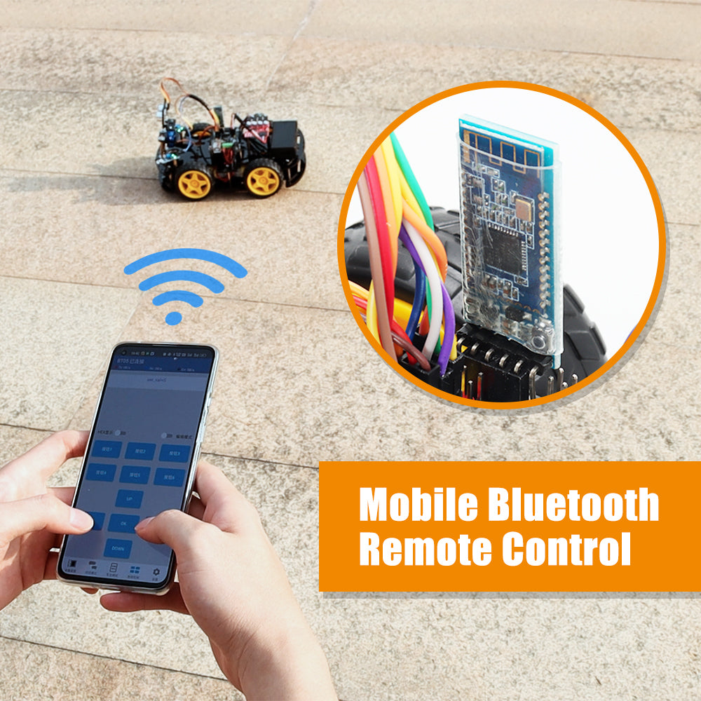 Smart Robot Car Kit For Arduino Uno R3 with App and Codes – TSCINBUNY