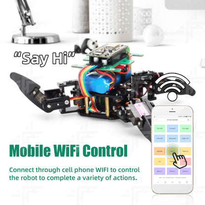 Arduino Spider wifi Rootic Kit with APP