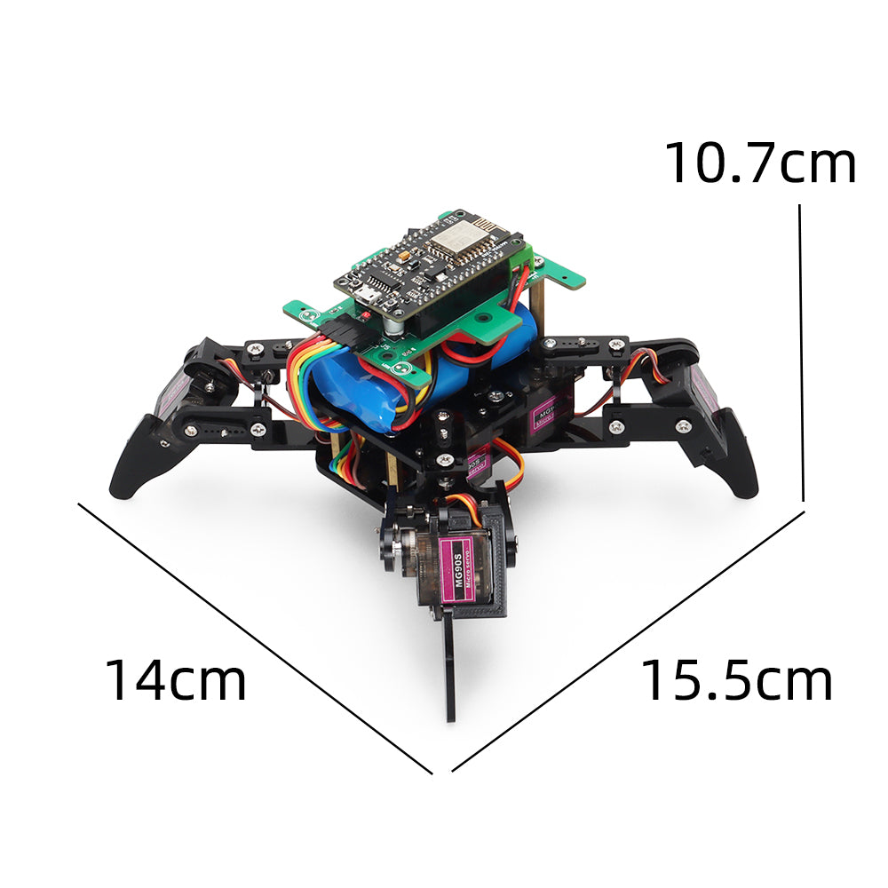 Arduino Spider wifi Rootic Kit with APP – TSCINBUNY