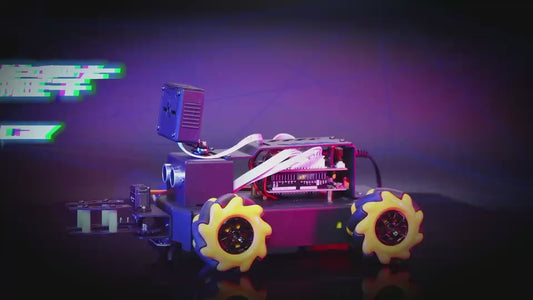 UNO AI Vision Mechanical Gripper Micro Wheel Cart