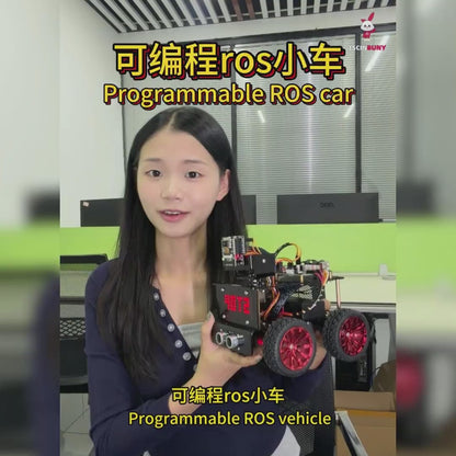 TSCINBUNY STM32 ROS Robot Car Kit with ESP32-CAM, DIY Programmable Electronic Robotics Assembly Model
