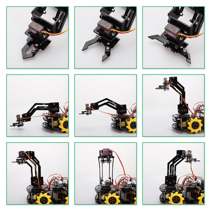 4WD McNamee Wheel Robot Kit for Arduino Robotic Arm