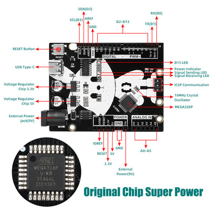 Self Balancing Robot Kit For Arduino Uno