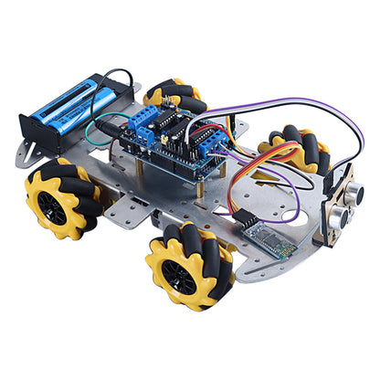 Arduino UNO R3 Robot Car Kit with McNamee Wheel Metal Chassis