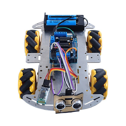 Arduino UNO R3 Robot Car Kit with McNamee Wheel Metal Chassis