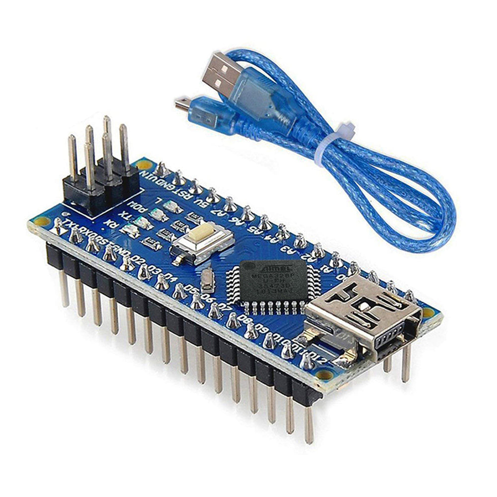 TSCINBUNY Arduino Specialty NANO V3.0 ATmega328p USB Development Board Programmable CH340 MINI Microcontroller for C++ IDE Programming Project Education Learning DIY Industry Design