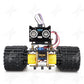 TSCINBUNY Arduino UNO Programmable IDE Smart Robot/Robotic Car Kit with Route-Tracking System Components Upgraded Four-Matic Tank Caterpillar Bands
