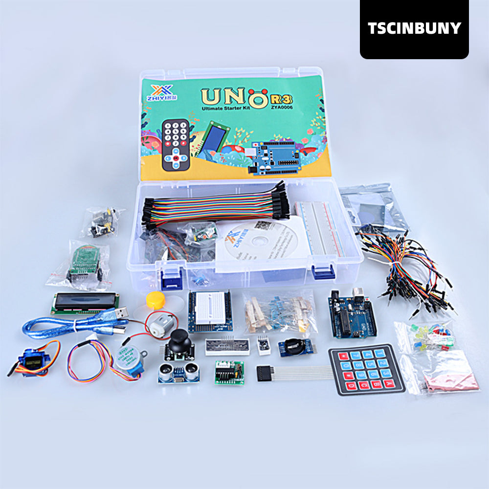 TSCINBUNY Upgraded Integrated Circuit UNO Rev3 Board with Electronic C